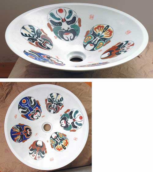 藝術(shù)臺盆引領(lǐng)復古風潮