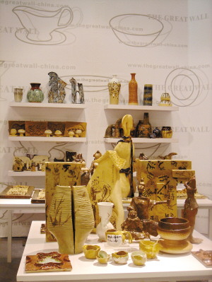 陶瓷作品近日展出