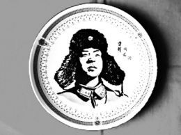 學(xué)雷鋒瓷盤、